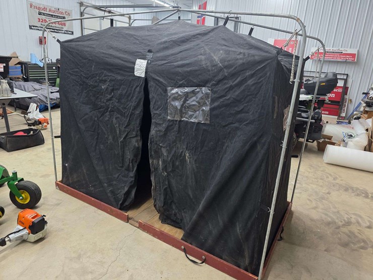 mankato's-quick-fish-house,-4-hole,-folds-out-to-4'-x-8',-extra-back-wall-wind-brace-image-4