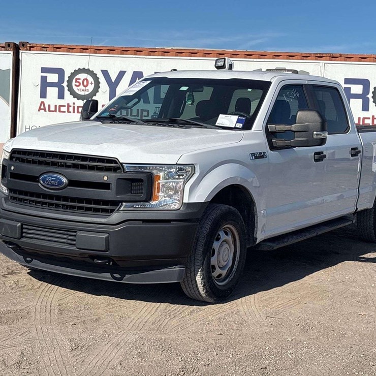 2018 Ford F-150 4x4 Crew Cab Pickup Truck