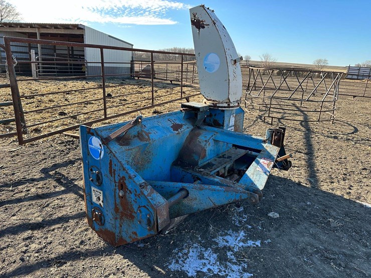 snow-machine-8’-dual-auger-snow-blower,-model-4405,-no-cylinder,-540-pto-image-1