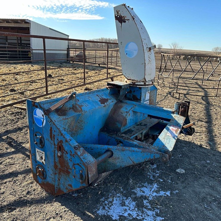 Snow Machine 8’ Dual Auger Snow Blower, Model 4405, No Cylinder, 540 PTO