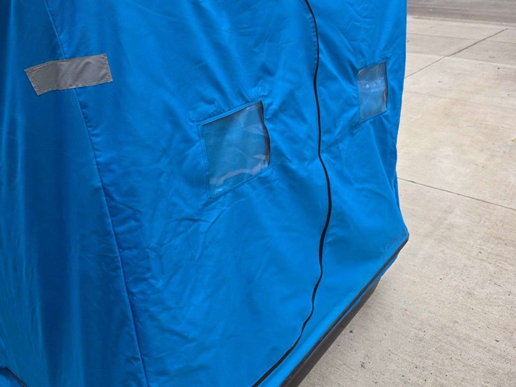 clam-yukon-fish-trap-by-dave-genz-2-person-portable-fish-house,-sled-and-flip-up-style,-folding-seat-image-12