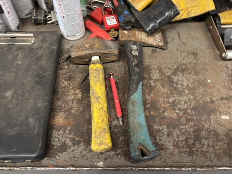 #182-•-contents-of-top-shelf-of-work-bench-and-wall-above-it*-image-10