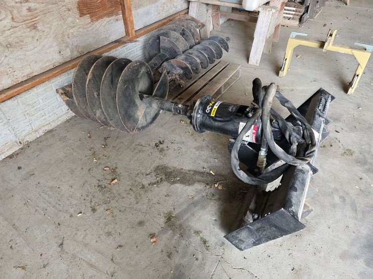 john-deere-worksite-pro-pa30-post-hole-auger,-24”,-18”-and-12”-bits,-standard-flow-hydraulics,-flat-image-4