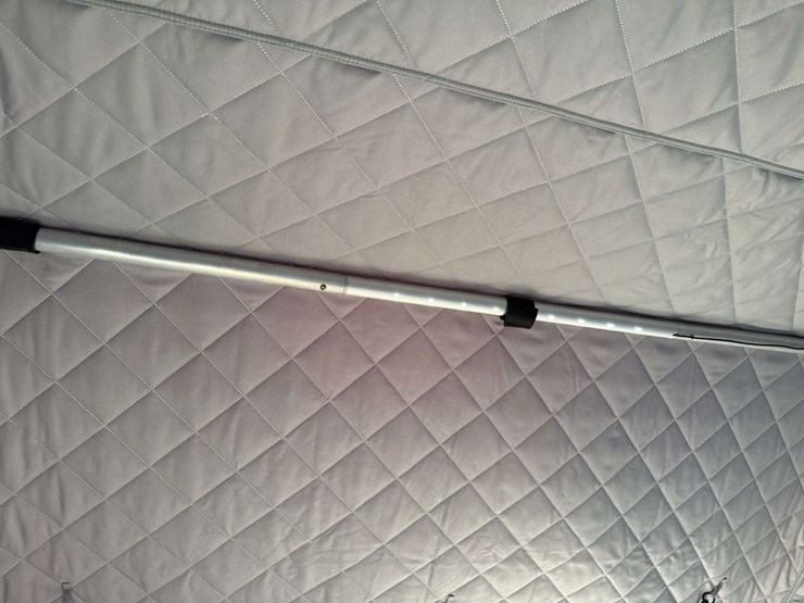 clam-x-200-pro-thermal-fish-house,-fully-insulated,-with-sled-and-hitch,-led-light-bar,-2-doors-image-9