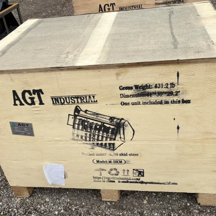 #238 • AGT Mini Skid Steer Bucket Mixer