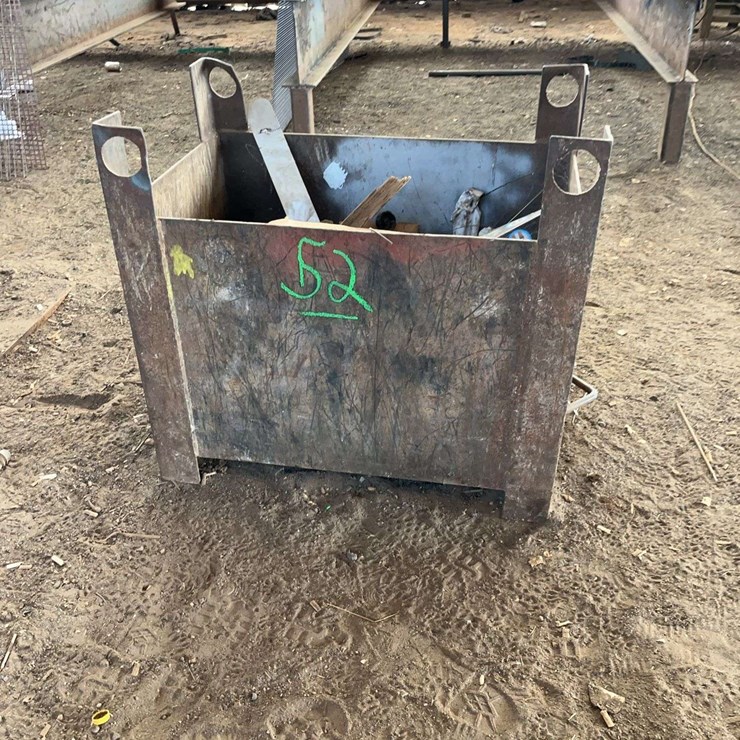 Steel Tub & Contents