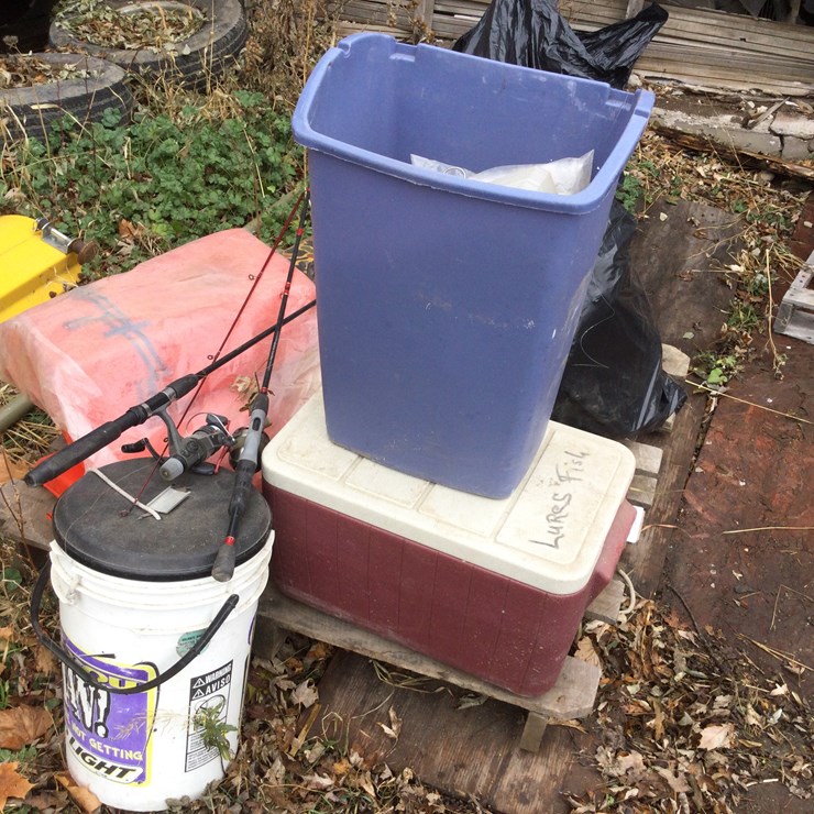 #4785 • Misc. Fishing Supplies: Location: W2486 Smies Rd, Oostburg, WI 53070