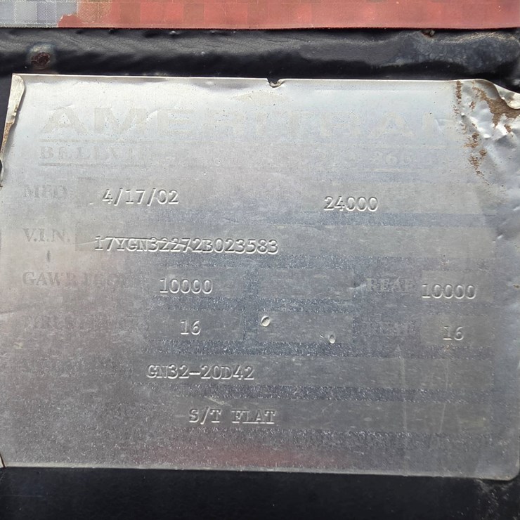 2002 AMERITRAIL 32 ft