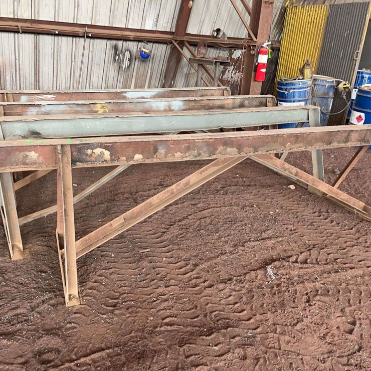 (4) Steel Saw Horses