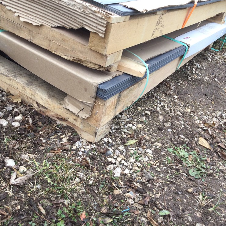 #4776 • (50) Sheets of Steel: Location: W2486 Smies Rd, Oostburg, WI 53070