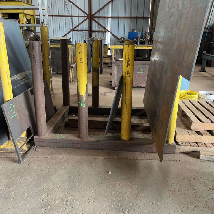 Steel Plate Rack 64" x 52"