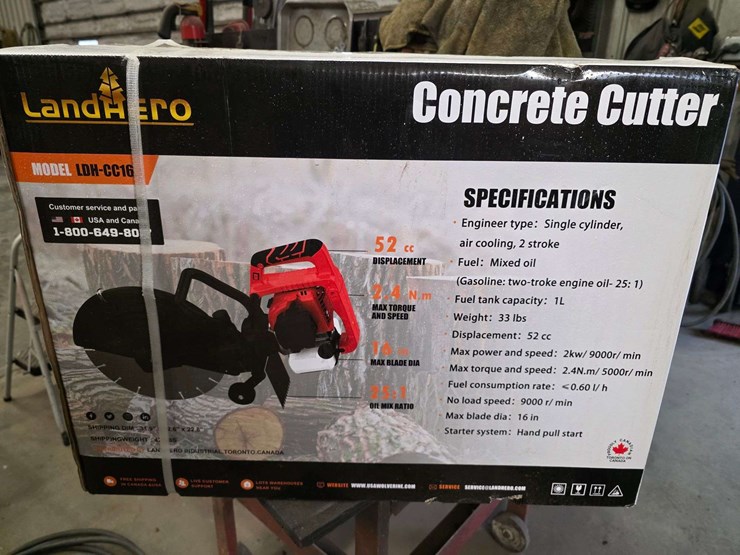 land-hero-ldh-cc16-concrete-cutter,-52cc,-16”-max-blade,-25:1-oil-mix-ratio,-new-image-4