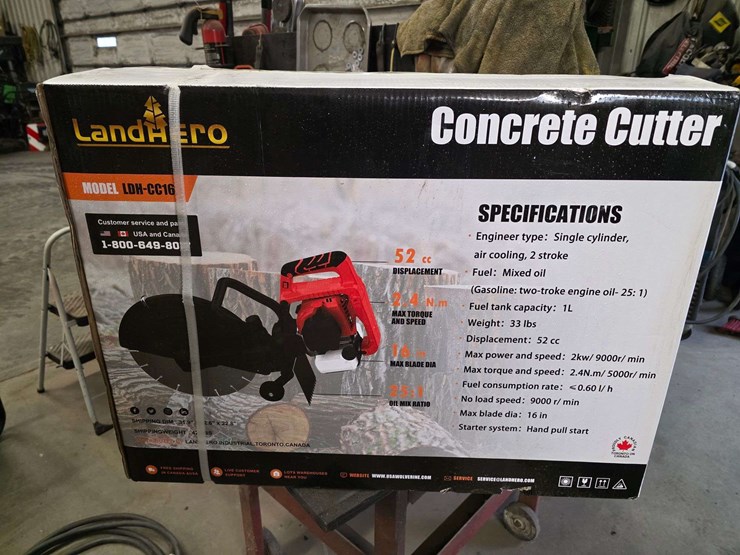 land-hero-ldh-cc16-concrete-cutter,-52cc,-16”-max-blade,-25:1-oil-mix-ratio,-new-image-2