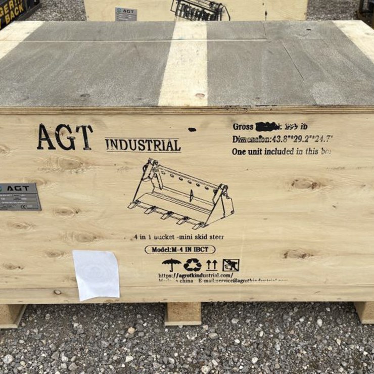 #237 • AGT Mini Skid Steer 4 in 1 Bucket