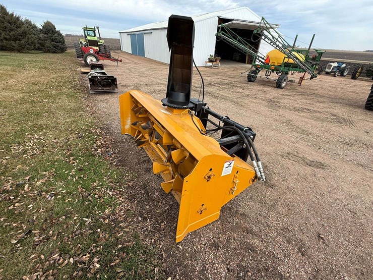 lorenz-6’-skid-loader-mounted-snow-blower,-electric-turn-and-spout,-dual-auger,-has-hoses-and-ends,-image-11