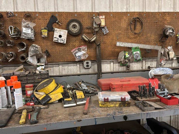 #182-•-contents-of-top-shelf-of-work-bench-and-wall-above-it*-image-1