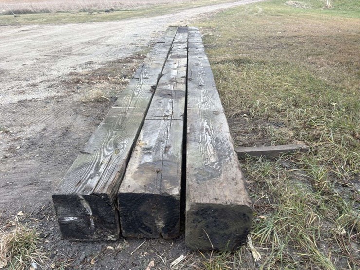(3)-12”x12”-x38’-approx-creosote-treated-wood-beams,-i-image-6