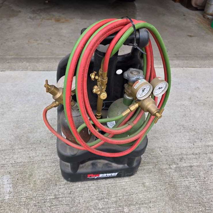 Fire Power Oxy Acetylene Torch, Compete with Owned Tanks