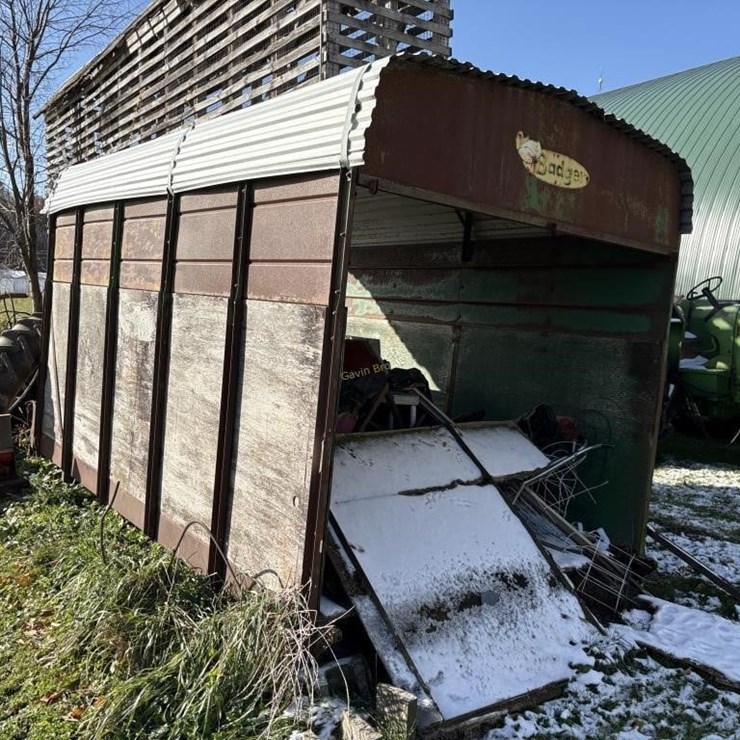 Chopper Box w/ misc. Scrap & Contents