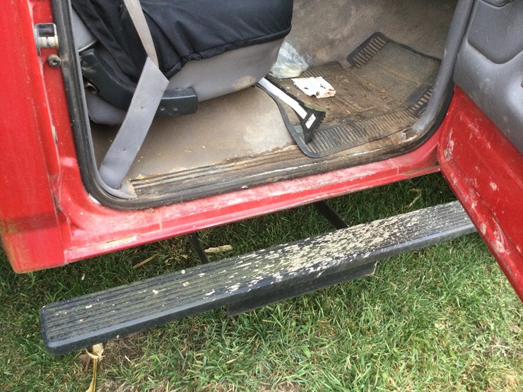 #4553-•-1995-ford-1-ton-flatbed-truck:-(has-clear-wi-title)-image-8