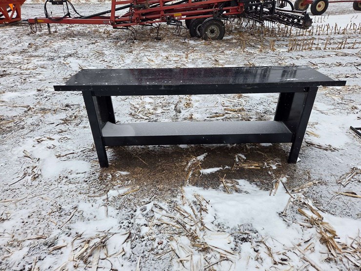 kc-90"-long-metal-workbench-with-bottom-shelf-new.-this-item-is-located-in-south-dakota,-therefore-s-image-3