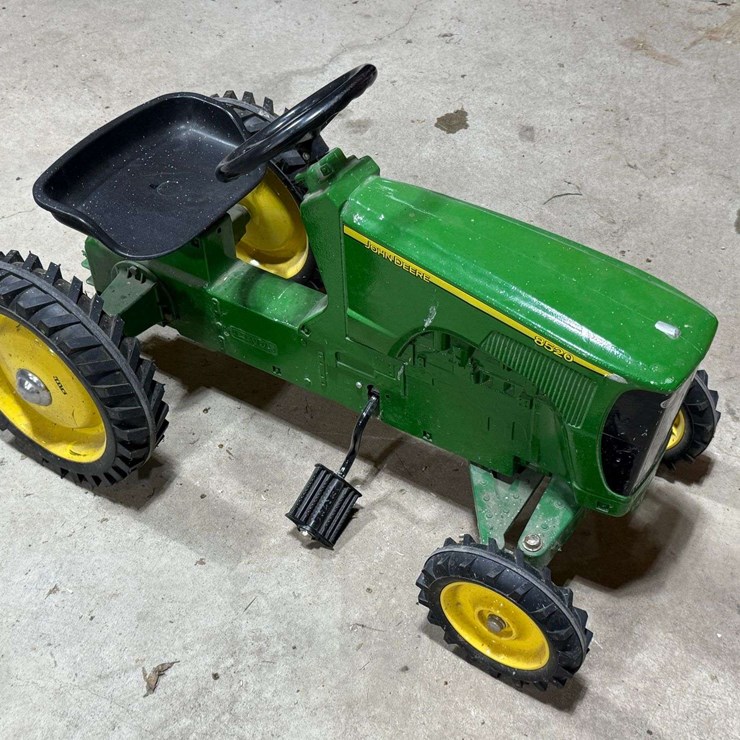 John Deere Pedal Tractor with 8520 Stickers