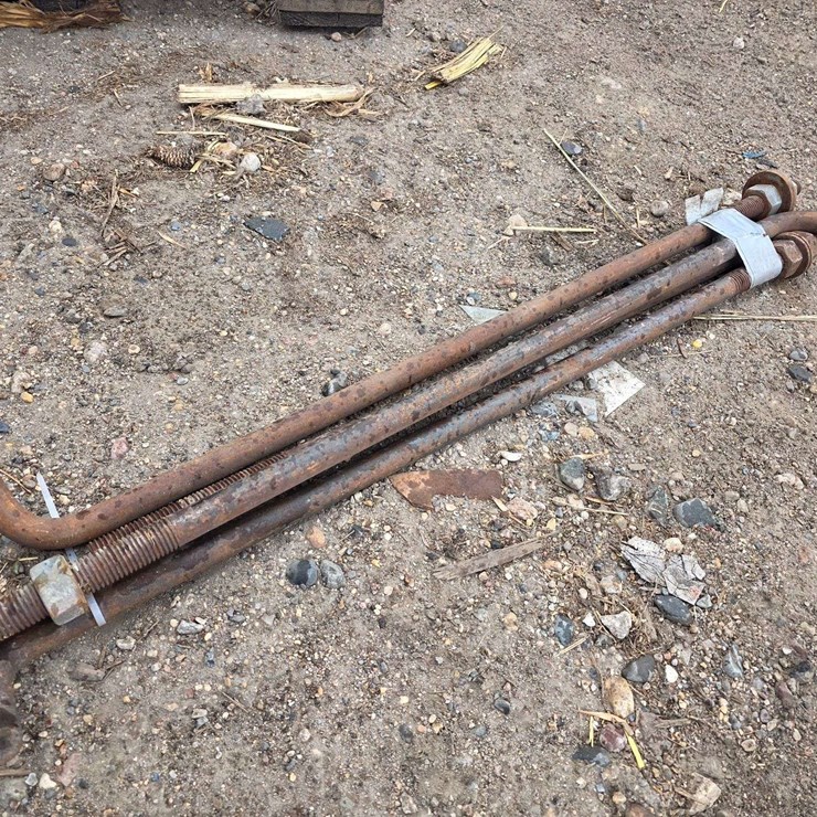(4) 35” x 7/8” Anchor Bolts, Buying All for One Money