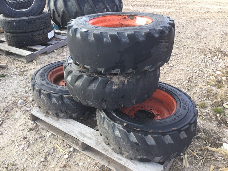 #4559-•-(4)-skid-steer-tires-and-wheels-image-4