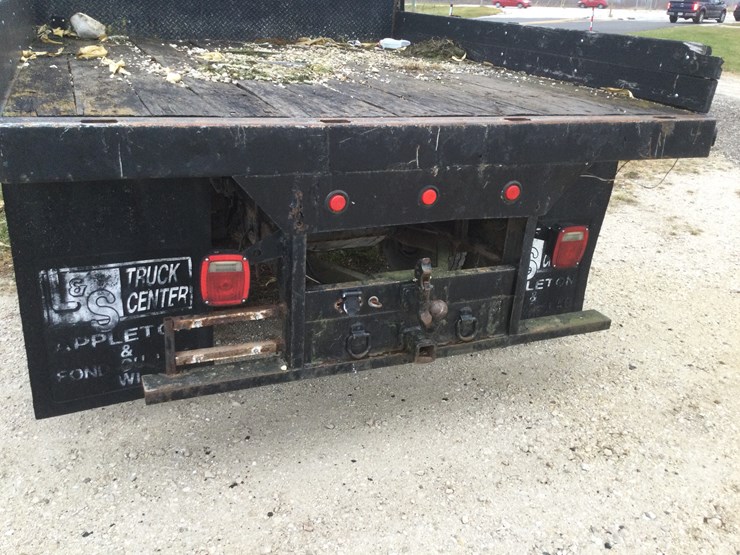 #4553-•-1995-ford-1-ton-flatbed-truck:-(has-clear-wi-title)-image-6