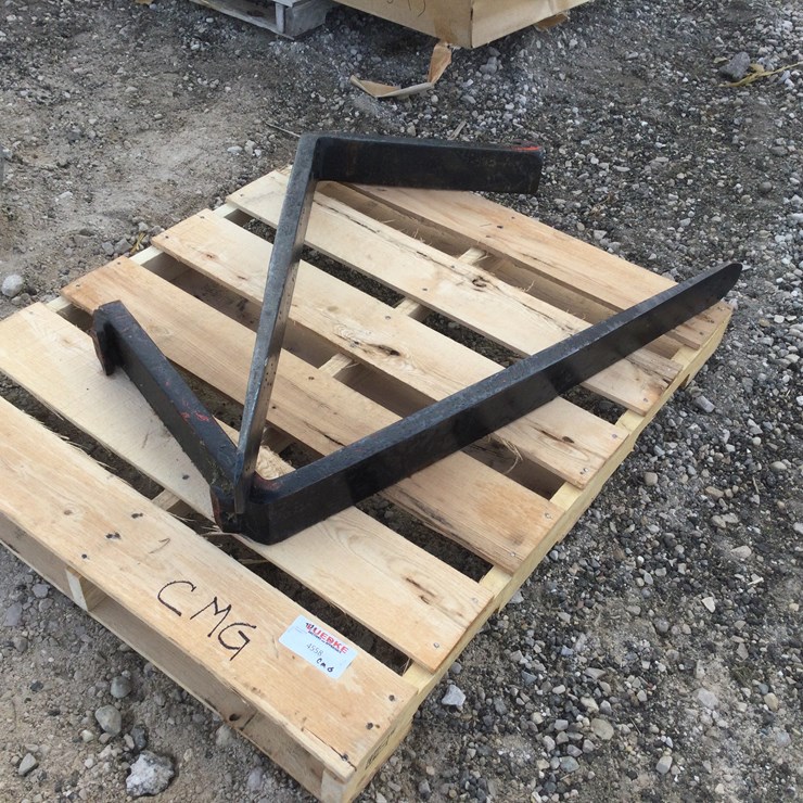 #4558 • Set of Skid Steer Forks