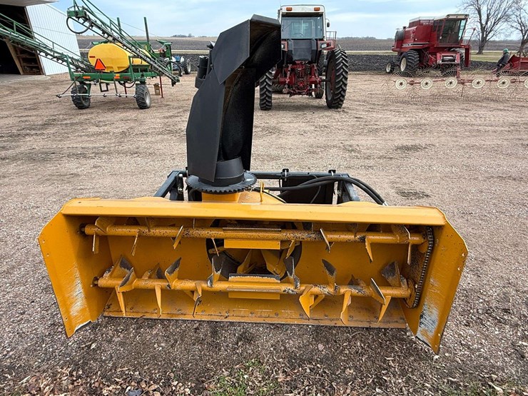 lorenz-6’-skid-loader-mounted-snow-blower,-electric-turn-and-spout,-dual-auger,-has-hoses-and-ends,-image-2