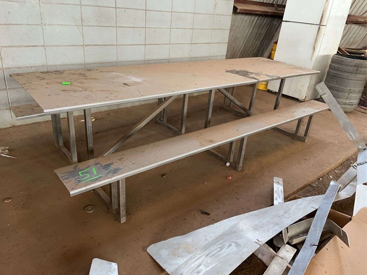 stainless-picnic-table,-10'-image-2