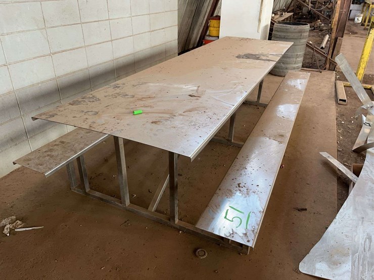 stainless-picnic-table,-10'-image-3