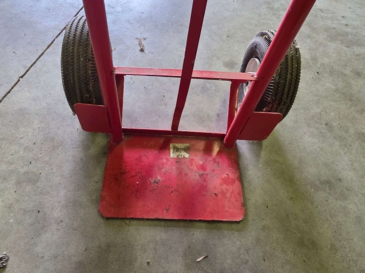 2-wheel-dolly-cart,-rubber-wheels-image-4