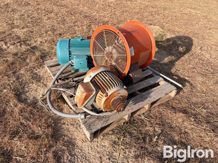 caldwell-f18-33-grain-bin-fan-w/-motors-image-1
