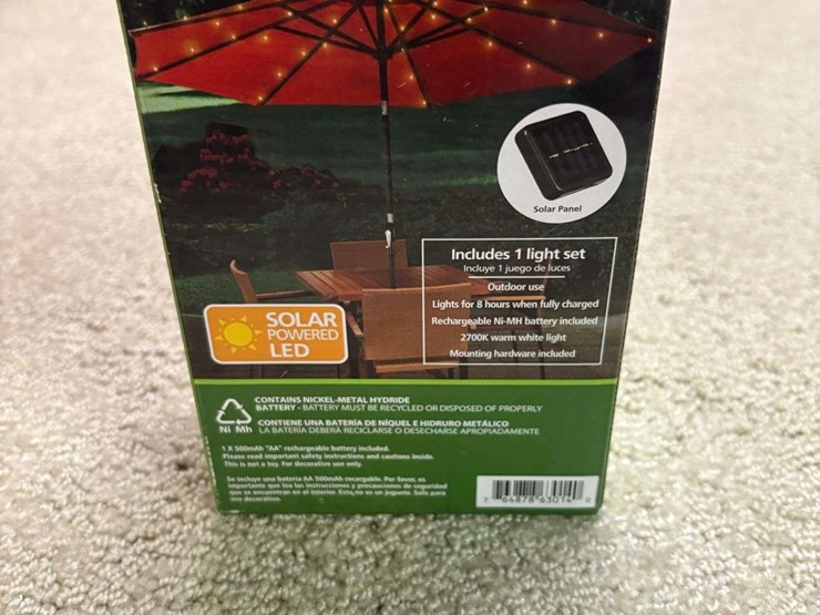 miscellaneous-lot:-igloo-water-cooler,-solar-led-umbrella-lights,-ucare-happy-light,-tom-tom-gps,-co-image-11