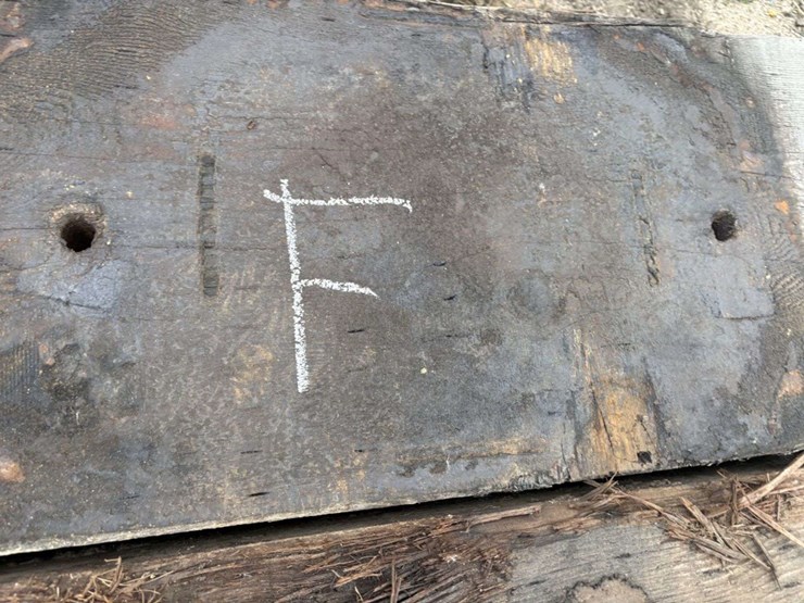 (2)-creosote-treated-wood-beams,-(1)-is-14”x14”x-38’-approx,-(1)-is-13”x14”x-32’-approx,-f-image-3