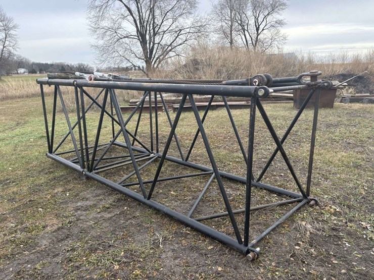 crane-boom-sections,-60”x60”,-(1)-is-5’-long,-(1)-is-10’-long,-1-7/8”-pins;-(2)-1-1/2”-cables-with-2-image-4