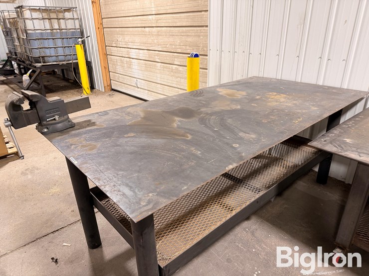 8'-welding-table-w/-vice-image-1