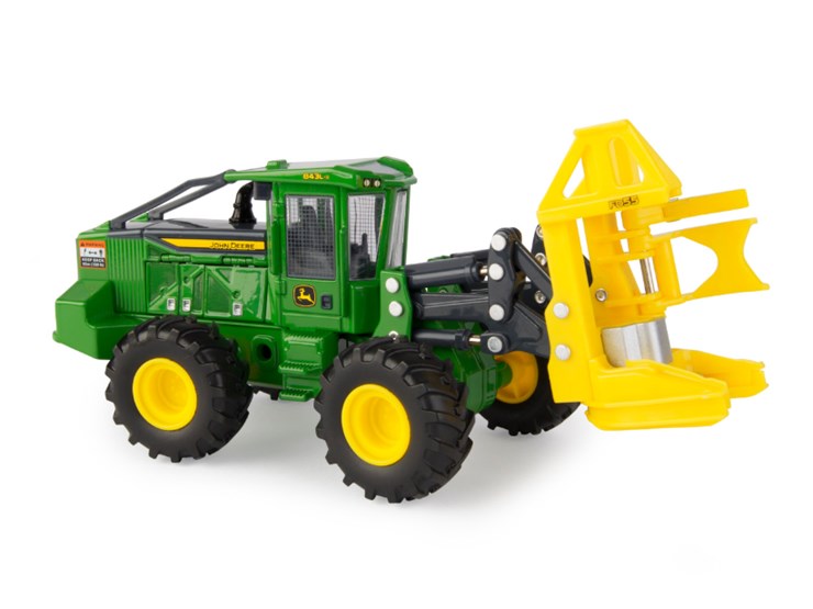 #96-•-john-deere-843l-ii-wheeled-feller-buncher-die-cast-metal-replica,-1:50-scale-image-1