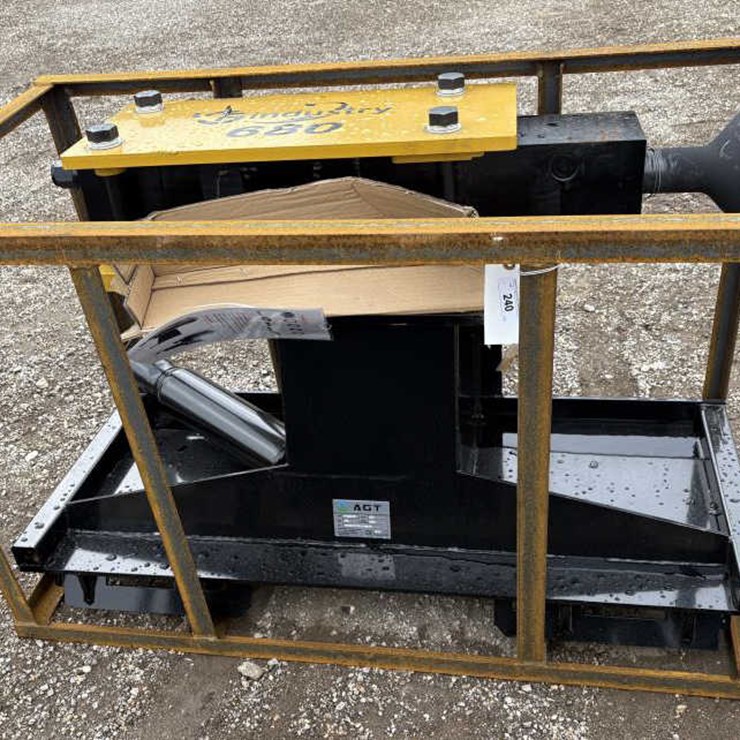 #240 • AGT Skid Steer Industry 680 Drop Hammer