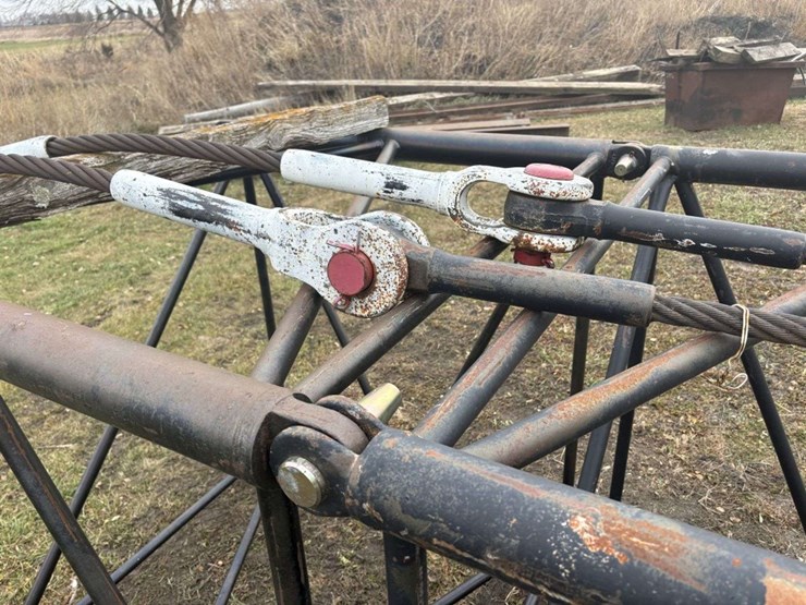 crane-boom-sections,-60”x60”,-(1)-is-5’-long,-(1)-is-10’-long,-1-7/8”-pins;-(2)-1-1/2”-cables-with-2-image-12