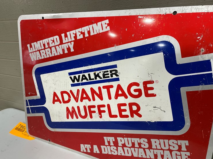 #7862-•-metal-double-sided-walker-muffler-sign-image-7