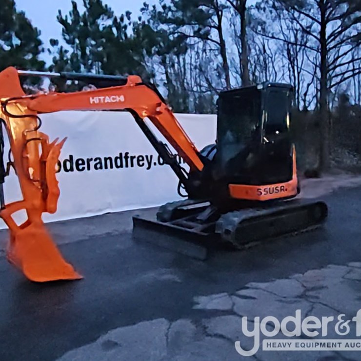 2016 HITACHI ZX55U-5A