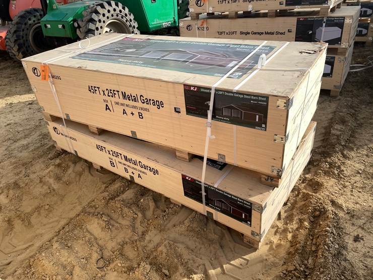 #2512-•-new-kj-45'-x-25'-double-garage-steel-barn-shed-image-1