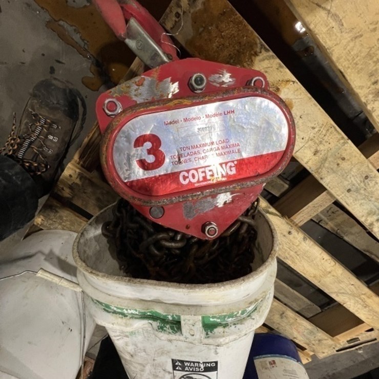 Coffing 3 Ton Chain Hoist