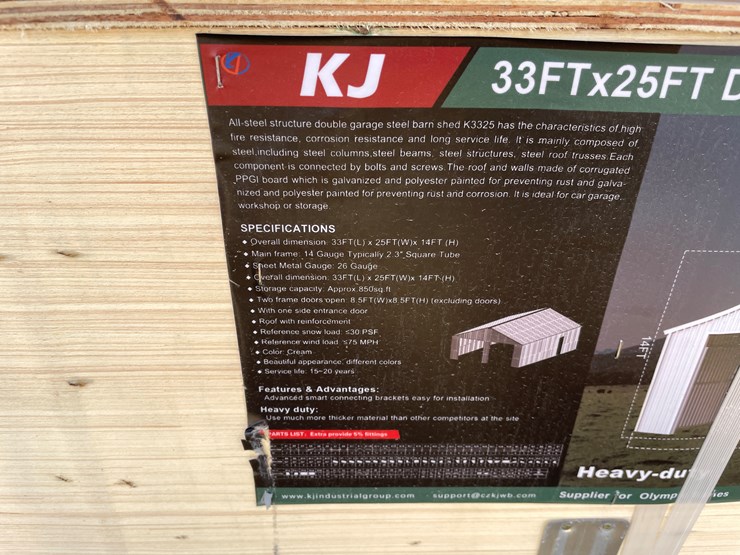 #2517-•-new-kj-33'-x-25'-double-garage-steel-barn-image-12
