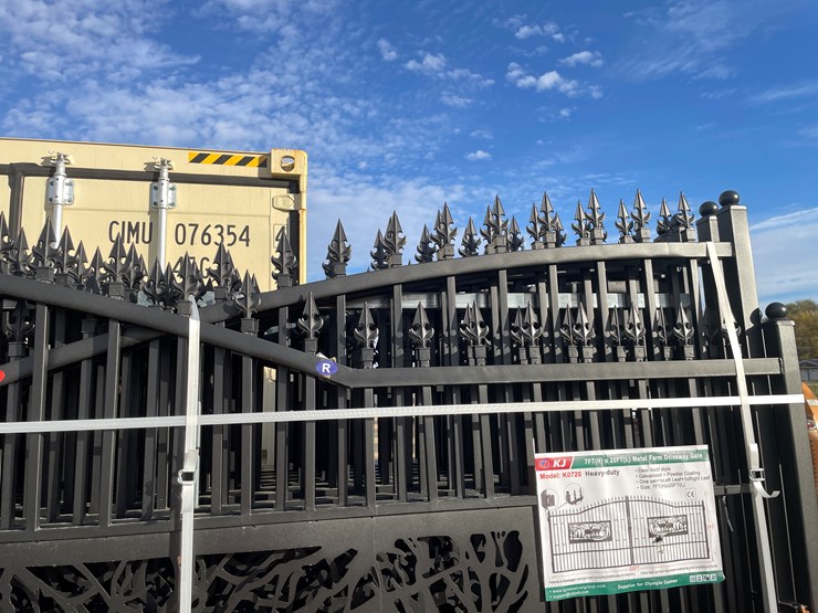#2507-•-new-kj-metal-farm-7'-x-20'-driveway-gate-image-4