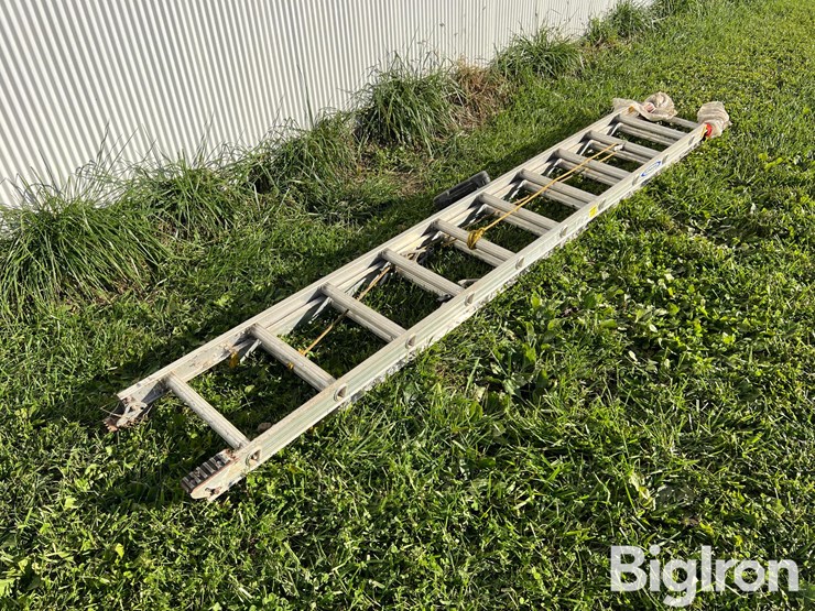 werner-20'-extension-ladder-&-8'-step-ladder-image-1