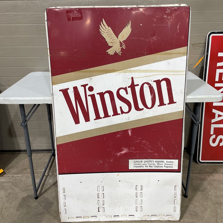 #7864 • Metal Winston Sign